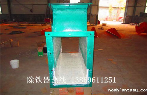 水泥厂RCYA管道永磁自卸式除铁器