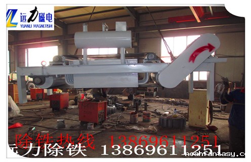 间歇式油冷电磁除铁器工作原理图