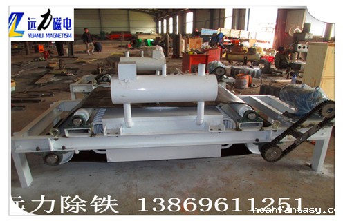 油冷自卸式电磁除铁器,使用厂家在选型时为什么会感觉很难？远力除铁器厂家给您解惑