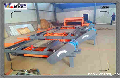 自动永磁除铁器，自动永磁除铁器吸铁石矿山工业磁铁知识参数_内部磁块安装方法_自动永磁除铁器吸铁石矿山工业磁铁型号价格