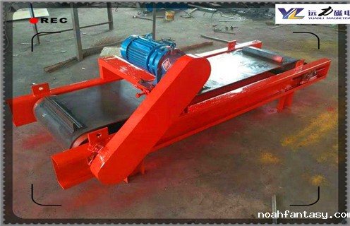 电磁自卸式除铁器，辽宁电磁除铁器自卸式除铁器电流_辽宁电磁除铁器自卸式除铁器厂家配件_型号及工作视频