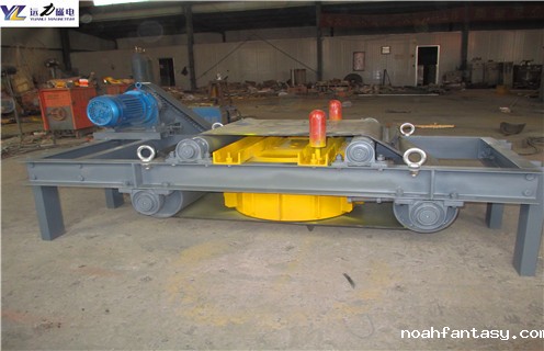 电磁油冷自卸式除铁器，黑龙江RCDF电磁油冷自卸式除铁器电流_黑龙江RCDF电磁油冷自卸式除铁器厂家配件_型号及工作视频 