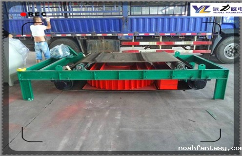 电磁自卸式除铁器，上海电磁自卸式除铁器技术参数_上海电磁自卸式除铁器技术参数厂家配件_型号及工作视频