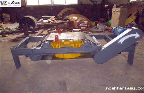 电磁自卸式除铁器，上海电磁自卸式除铁器技术参数_上海电磁自卸式除铁器技术参数厂家配件_型号及工作视频