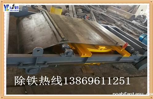 电磁自卸式除铁器，吉林电磁自卸式除铁器悬挂式_吉林电磁自卸式除铁器悬挂式厂家配件_型号及工作视频