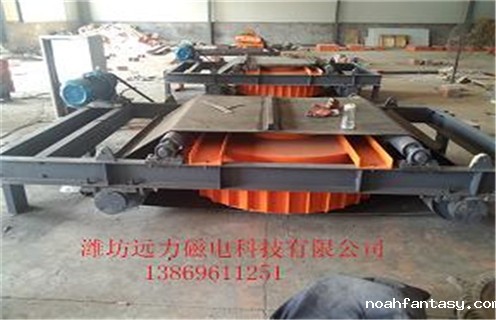 电磁自卸式除铁器，福建电磁自卸式除铁器吸8公斤_福建电磁自卸式除铁器吸8公斤厂家配件_型号及工作视频