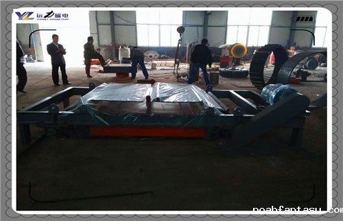 自卸式永磁除铁器，湖南自卸式永磁除铁器_技术参数_湖南自卸式永磁除铁器磁块安装方式_如何换带