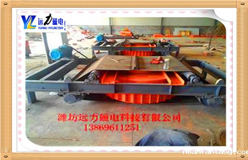 电磁自卸除铁器，云南电磁自卸式除铁器工作视频_国家标准_云南电磁自卸式除铁器图片订做配电箱型号