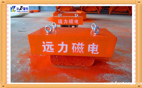 悬挂式永磁除铁器