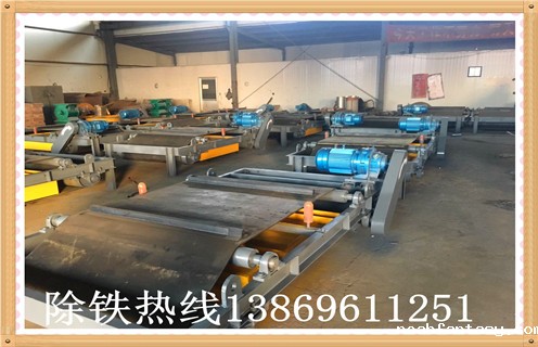 建筑垃圾，钢渣处理为什么都喜欢用带式除铁器?